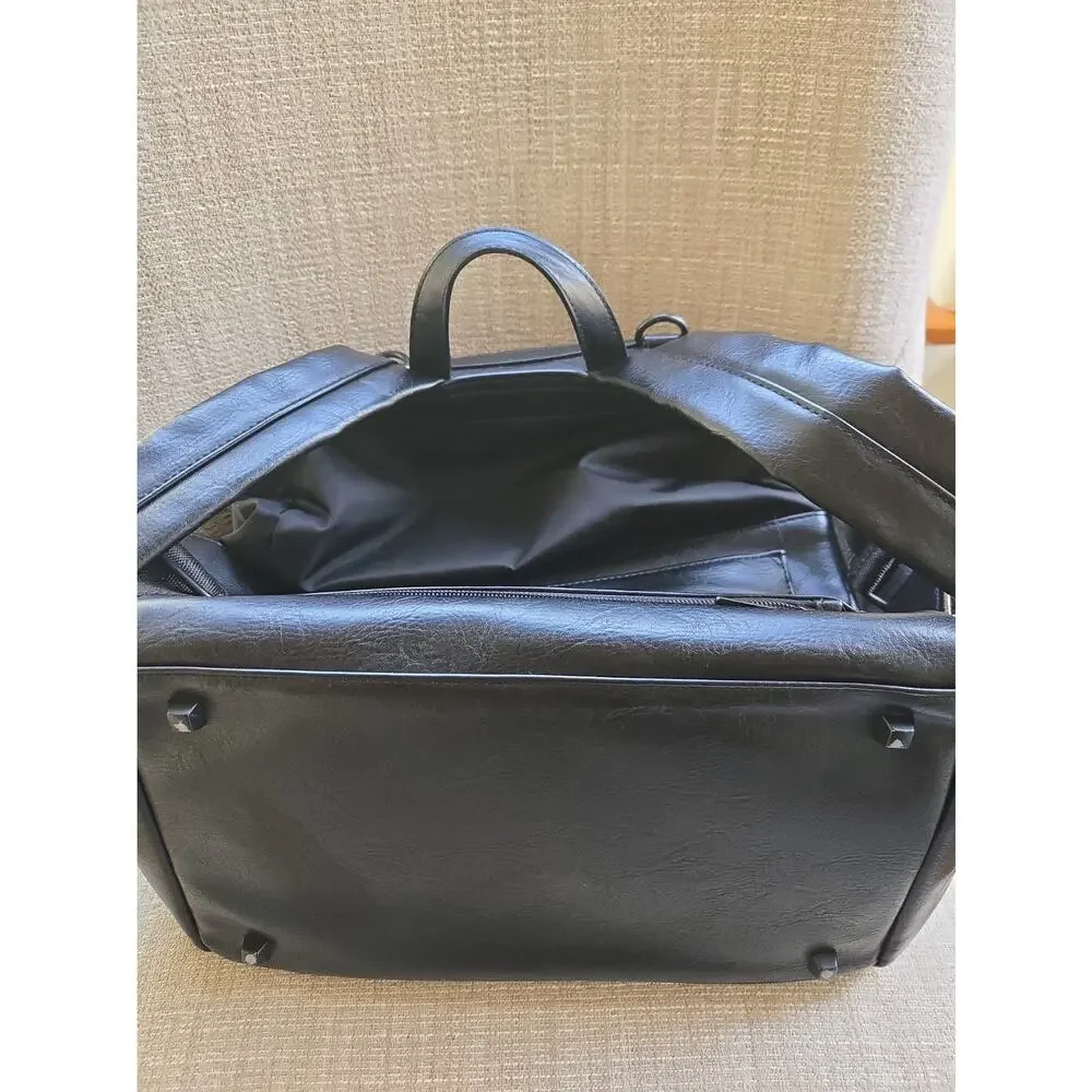 BEIS The Diaper Backpack in Black - Baby Bag Travel - Used Great Condition